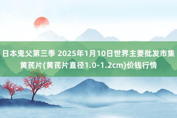 日本鬼父第三季 2025年1月10日世界主要批发市集黄芪片(黄芪片直径1.0-1.2cm)价钱行情