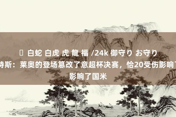 ✨白蛇 白虎 虎 龍 福 /24k 御守り お守り 贝尼特斯：莱奥的登场篡改了意超杯决赛，恰20受伤影响了国米